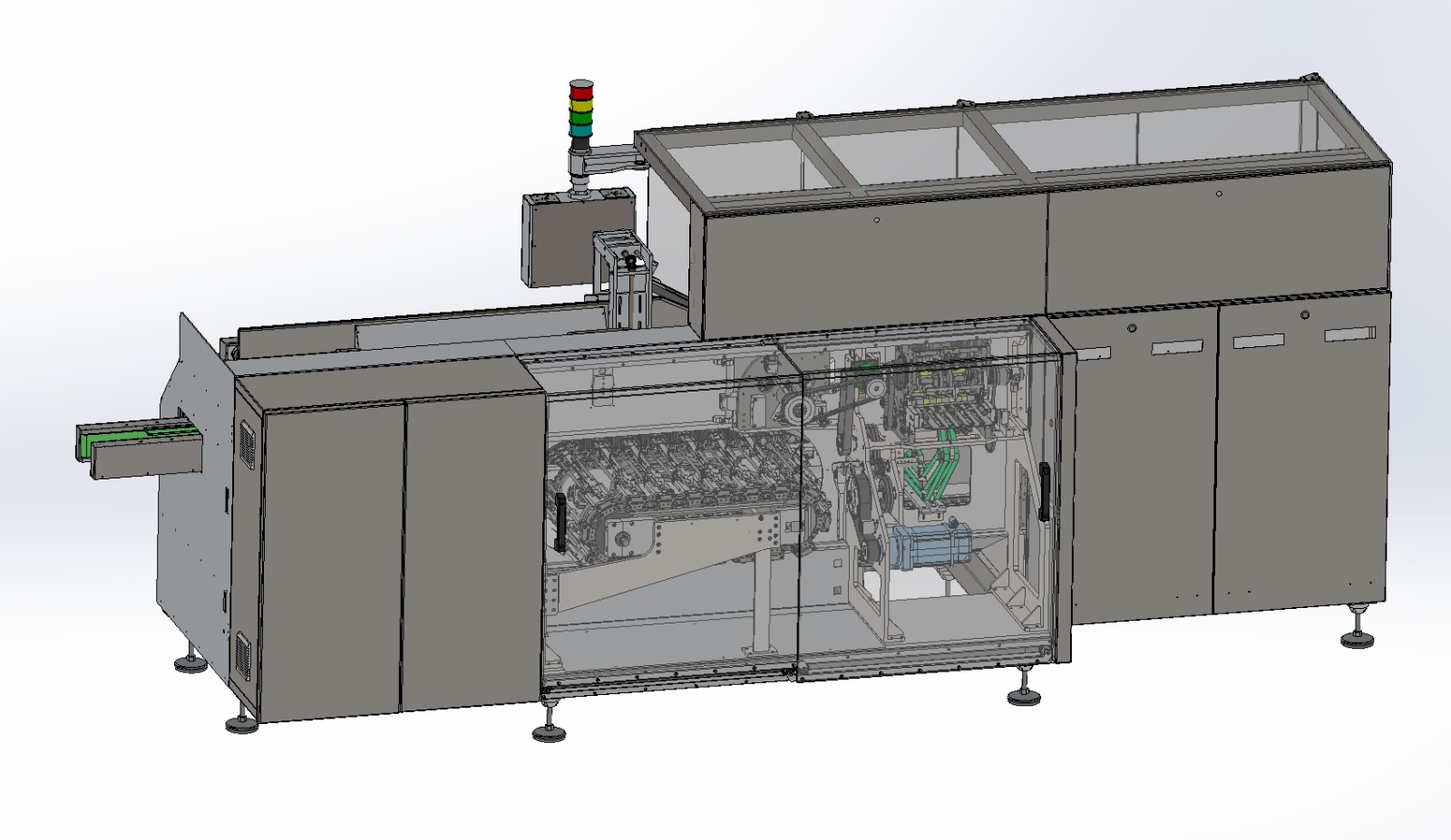 高速纸箱包装机