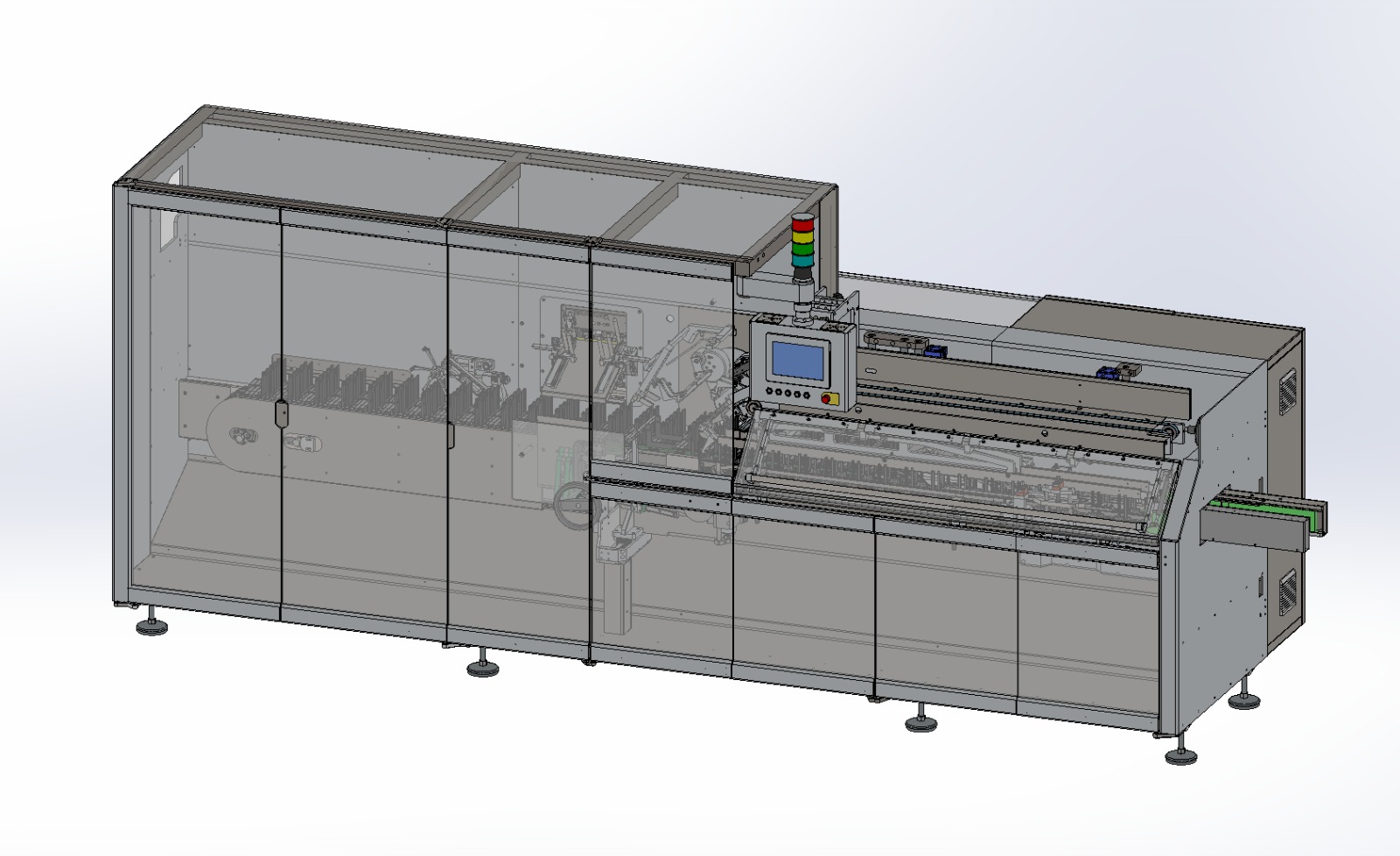 高速纸箱包装机