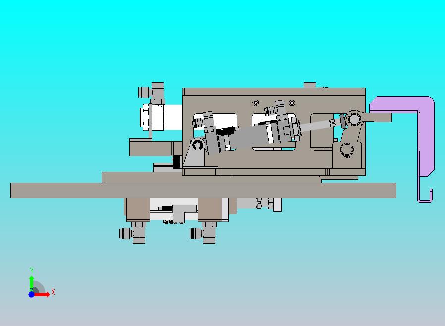 侧面纸箱折盒机构