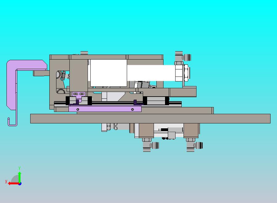 侧面纸箱折盒机构