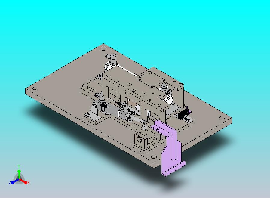 侧面纸箱折盒机构