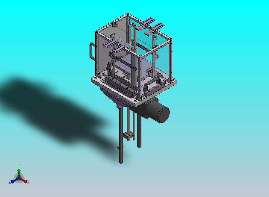 基于排杆电机的顶升机构