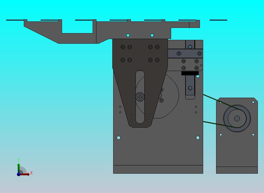 基于偏心轮的等距移栽机构