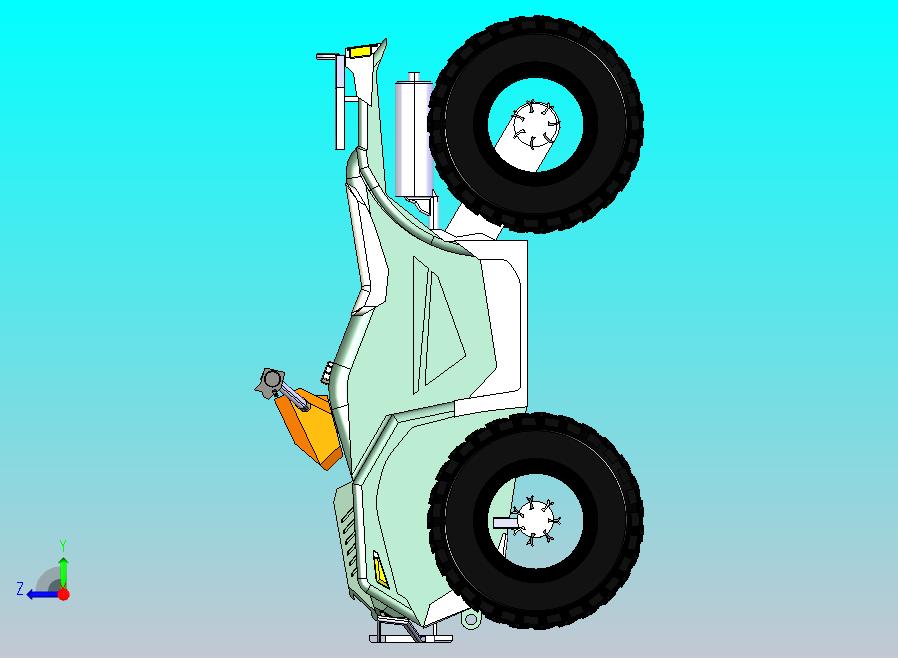 沙滩车CATIA参数化模型