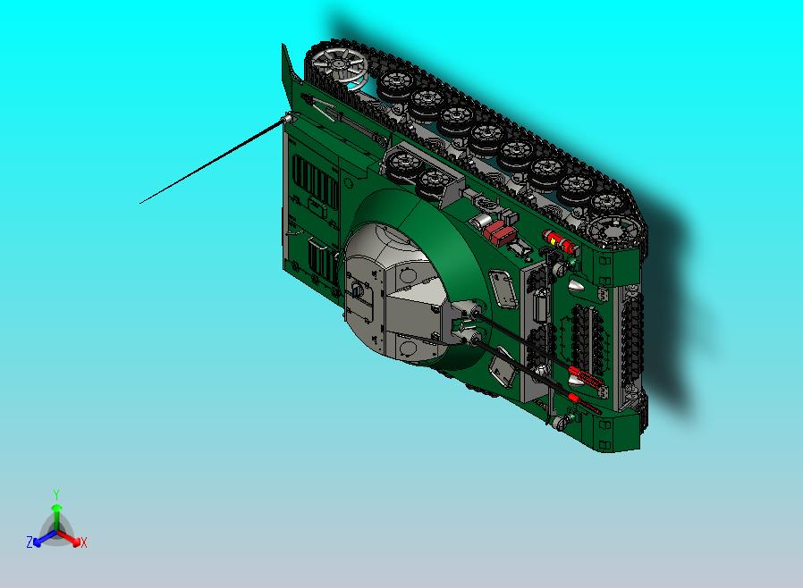 防空自行速射炮CATIA V5 r21模型