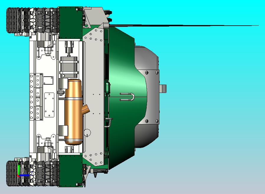 防空自行速射炮CATIA V5 r21模型
