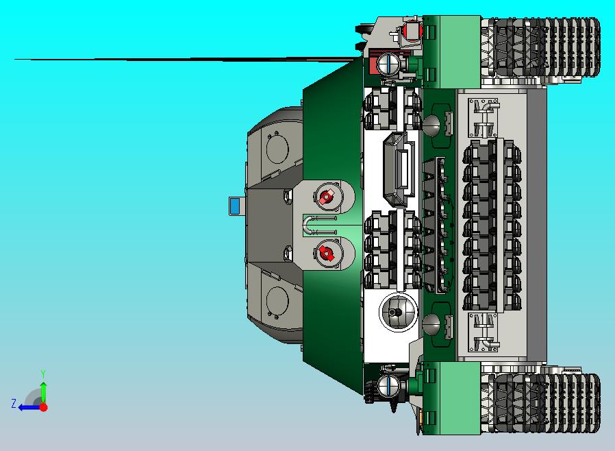 防空自行速射炮CATIA V5 r21模型