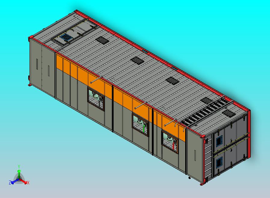 移动式渗碳剂工作站CATIA V5 r21模型