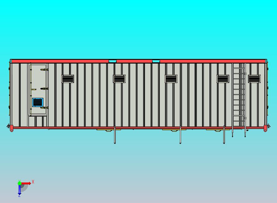 移动式渗碳剂工作站CATIA V5 r21模型