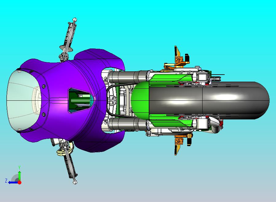 摩托车CATIA V5 r21模型