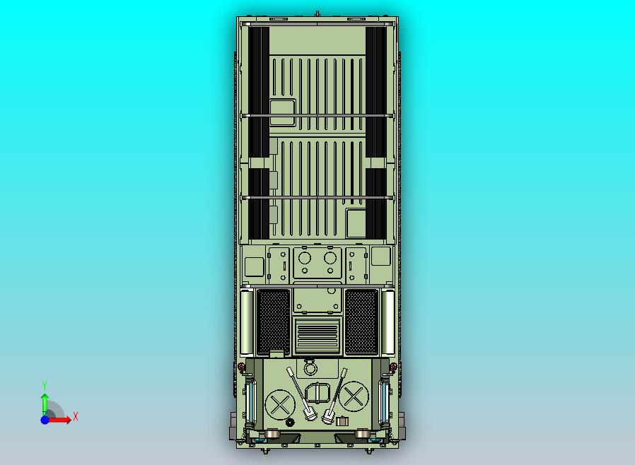 军用履带式全地形运输车
