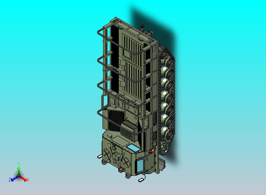 军用履带式全地形运输车