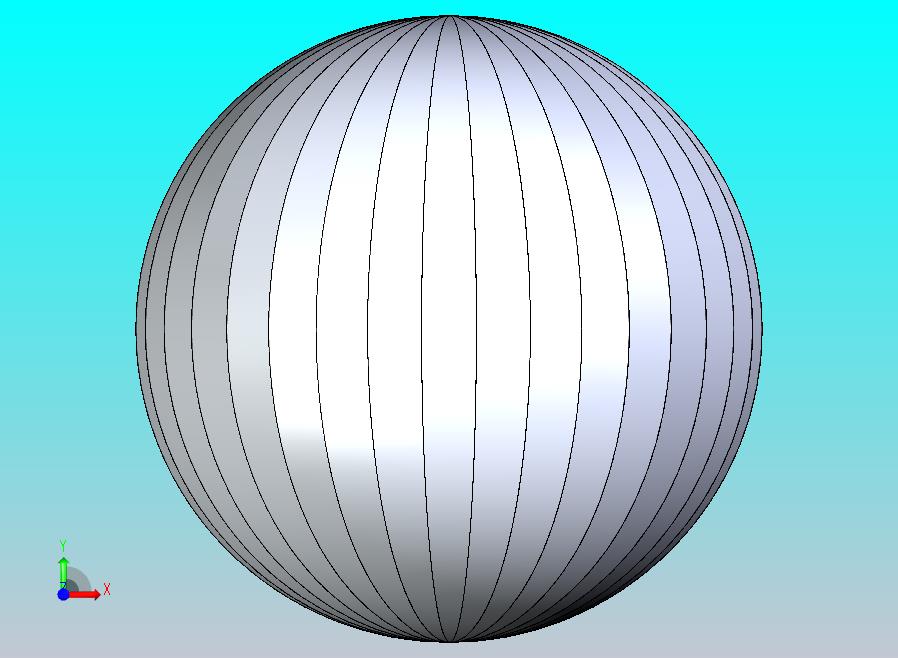 #solidw 中的完美球体