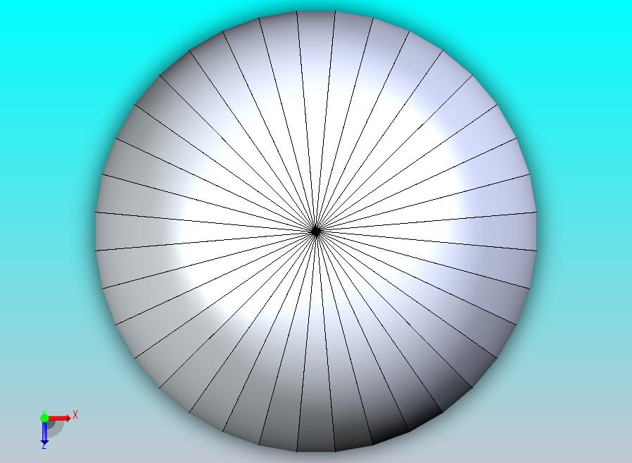 #solidw 中的完美球体