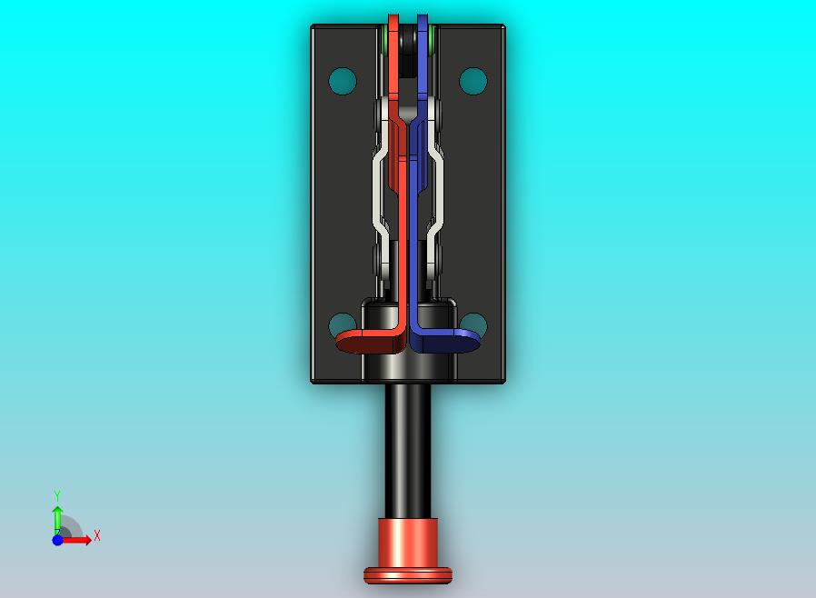 重型拨动夹组件