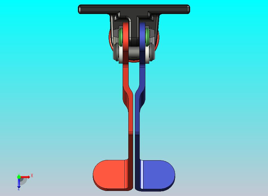 重型拨动夹组件