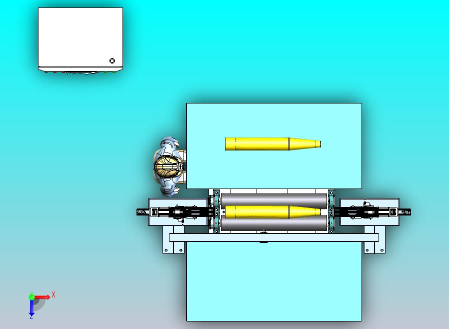 筒状内填充物两端深度自动测量装置