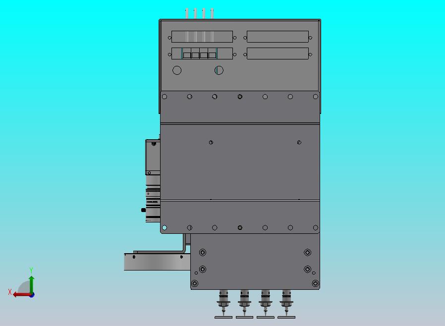 四头视觉取料机构
