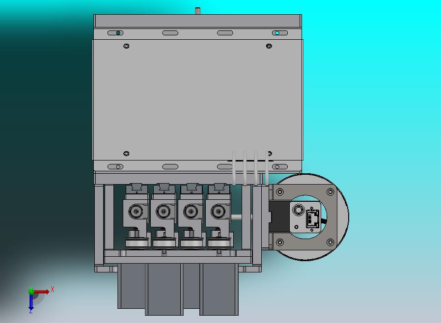 四头视觉取料机构