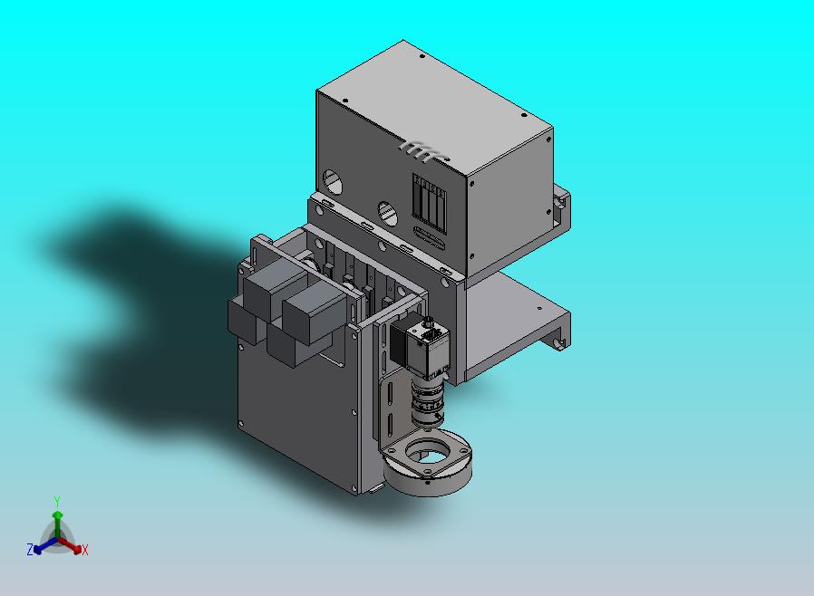 四头视觉取料机构