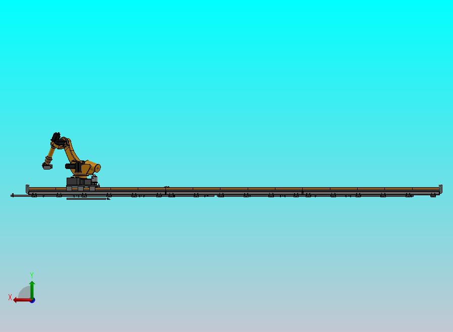 15米机器人地轨