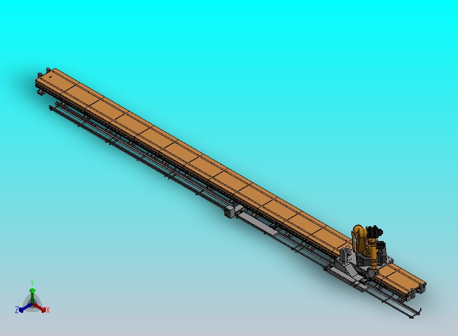 15米机器人地轨