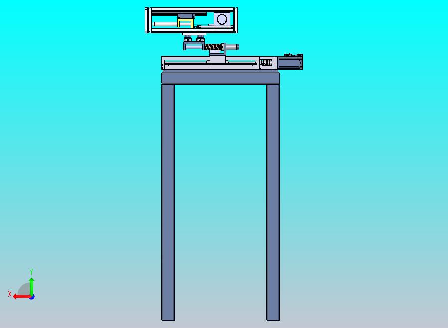 前后移动测量装置3D