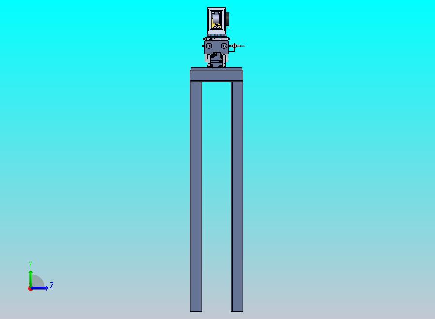 前后移动测量装置3D