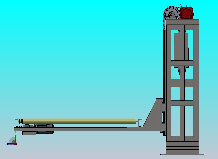 链条式提升滚筒输送机