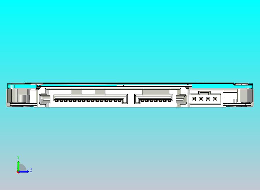 硬盘内部结构CATIA V5 r21实体