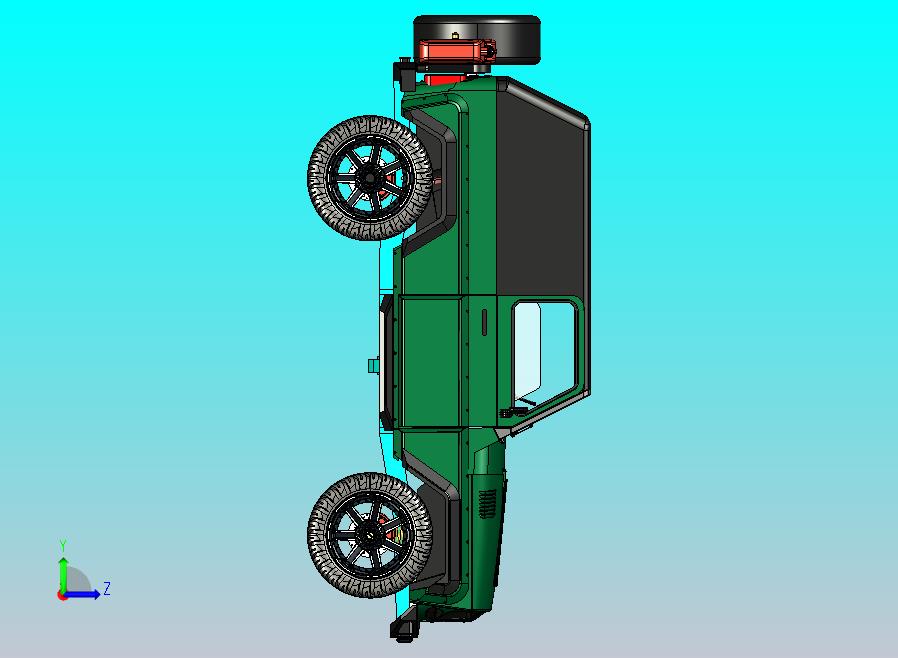 越野车CATIA V5 r21模型