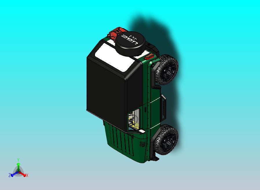 越野车CATIA V5 r21模型