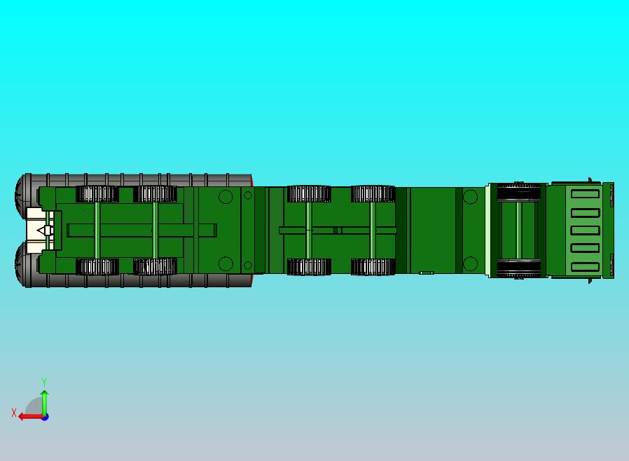 俄罗斯S300防空导弹系统CATIA V5 r21模型