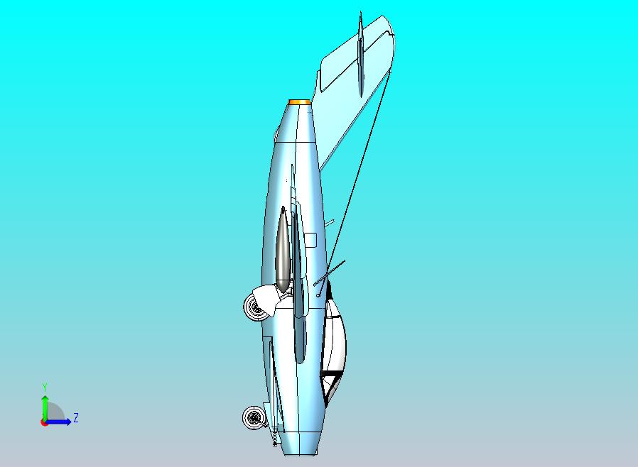 米格15战斗机CATIA V5 r21模型