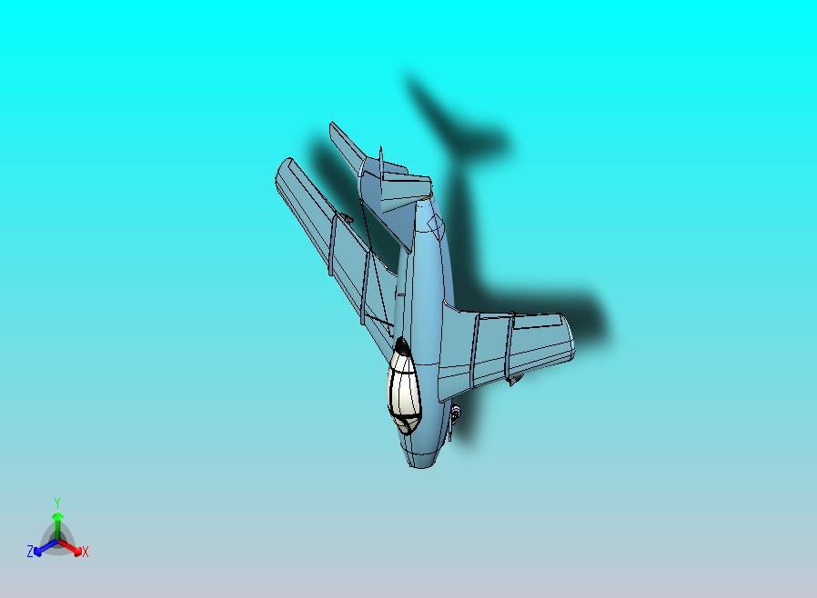 米格15战斗机CATIA V5 r21模型