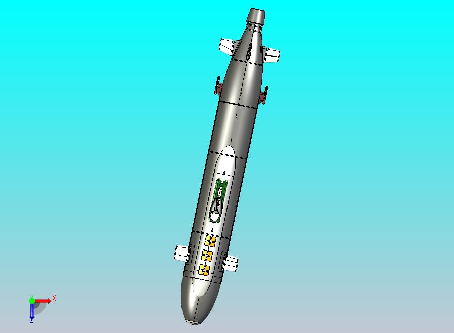 核潜艇CATIA V5 r21模型