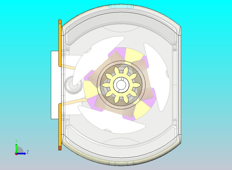 小型直流电动机CATIA V5 r21完整结构
