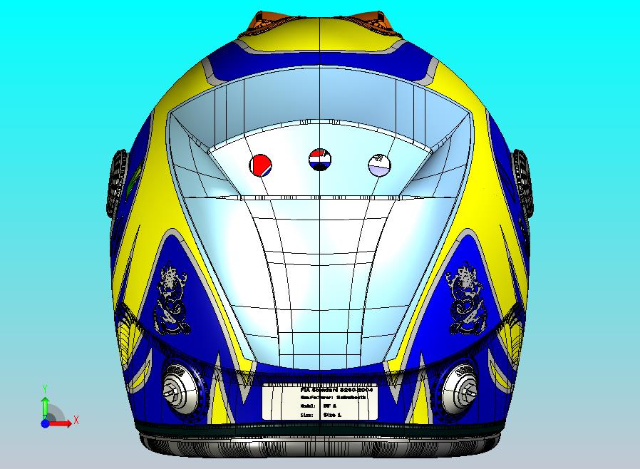 头盔CATIA V5 r21模型