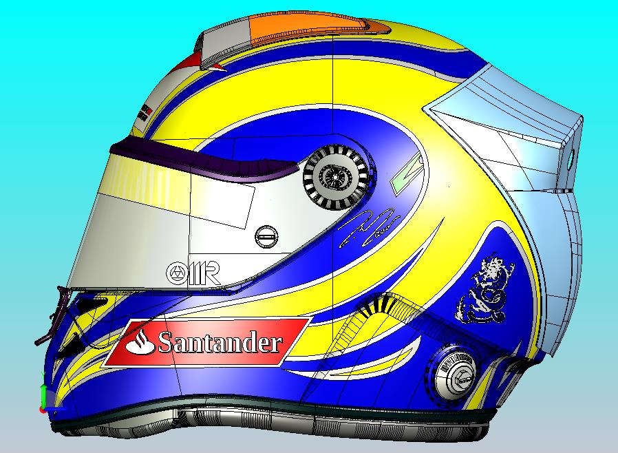 头盔CATIA V5 r21模型