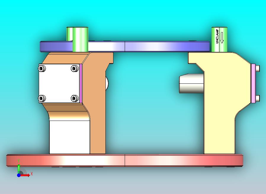 夹具-836自动夹紧