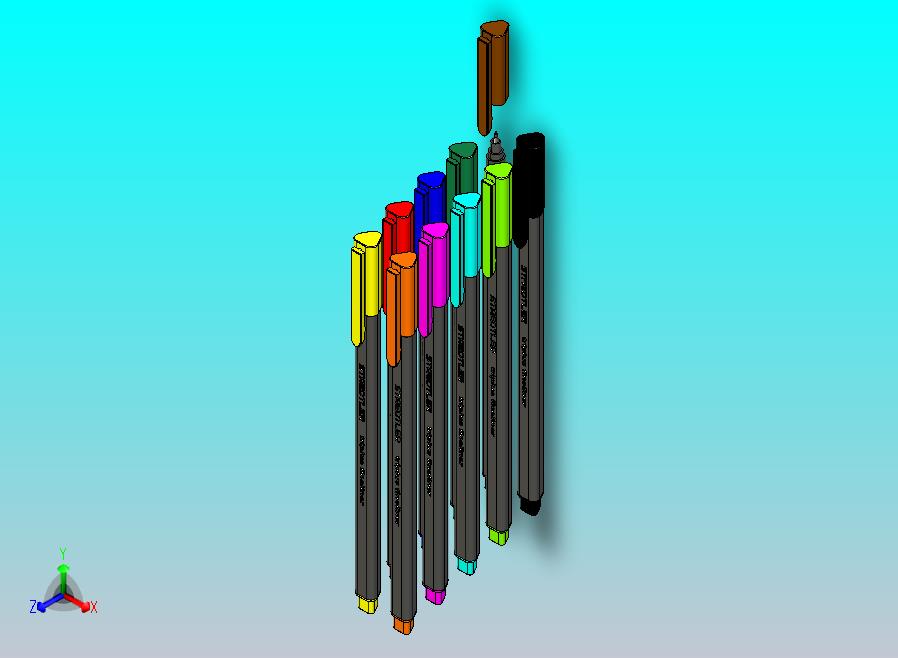 施德楼 triplus Fineliner 套装 10