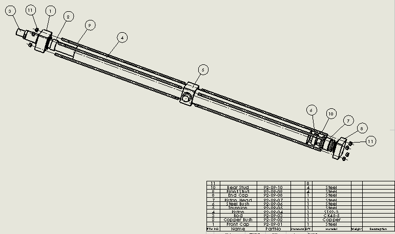 双作用液压缸双作用液压缸