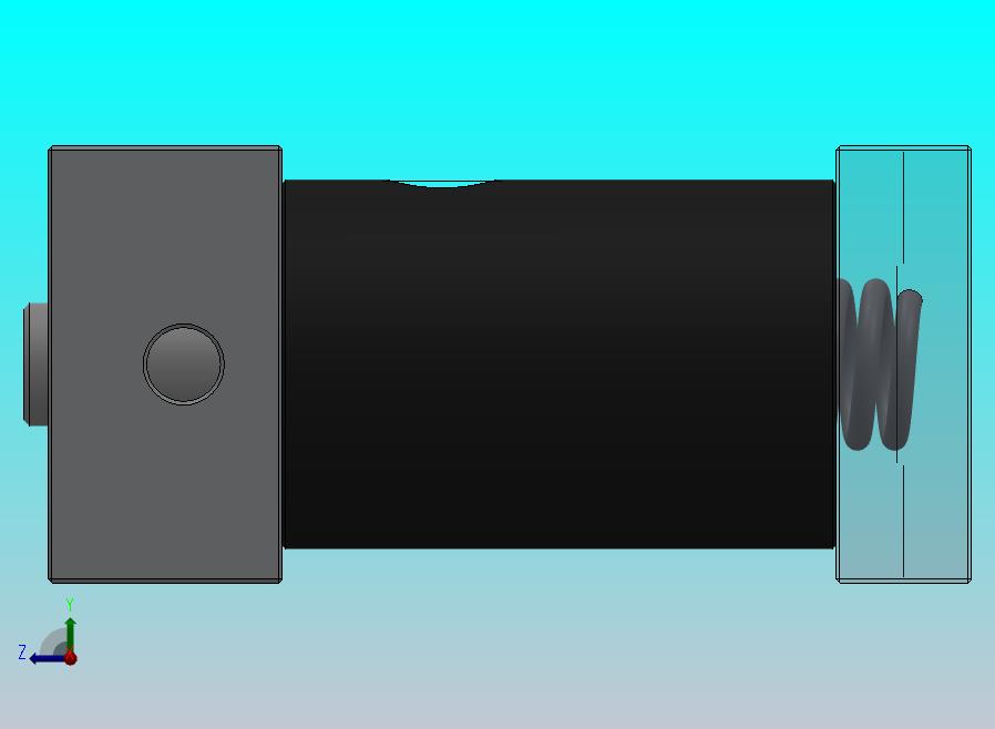 圆形气缸 20x8x65