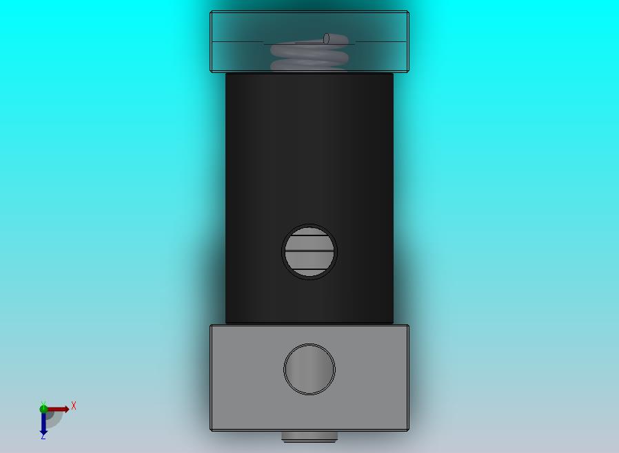 圆形气缸 20x8x65