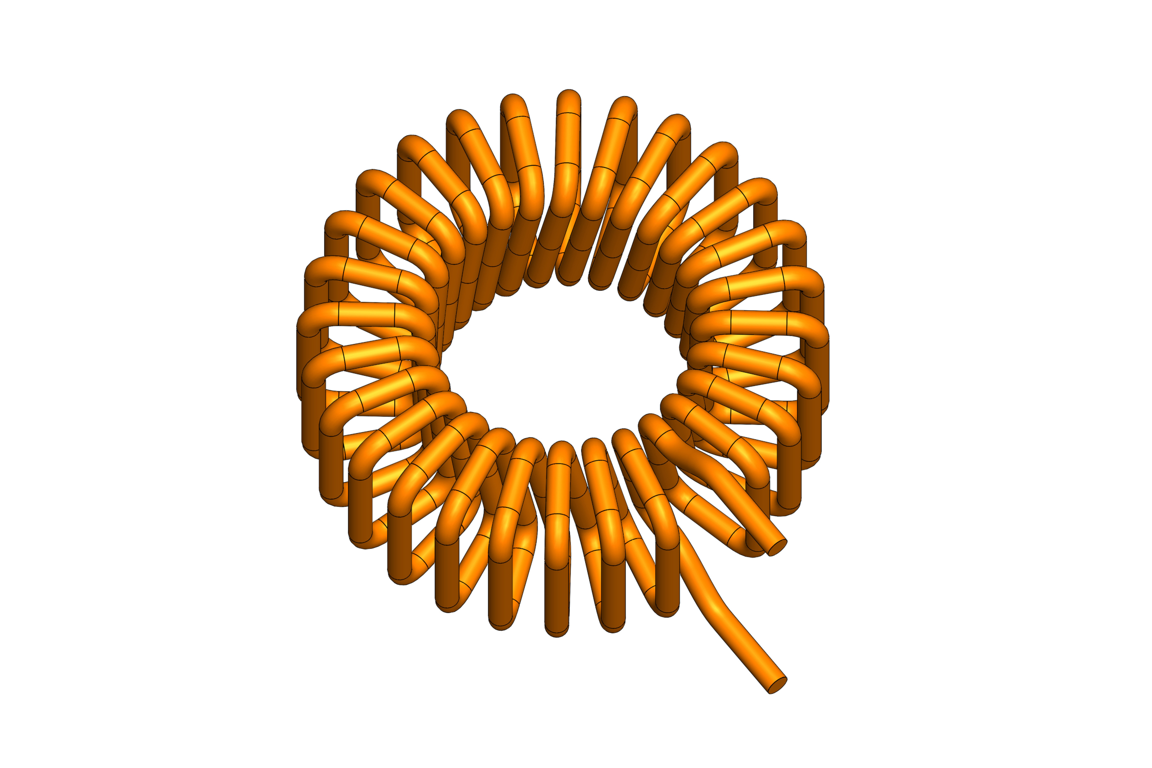 环形铁氧体“14.0x8.5x5.0”1个线圈