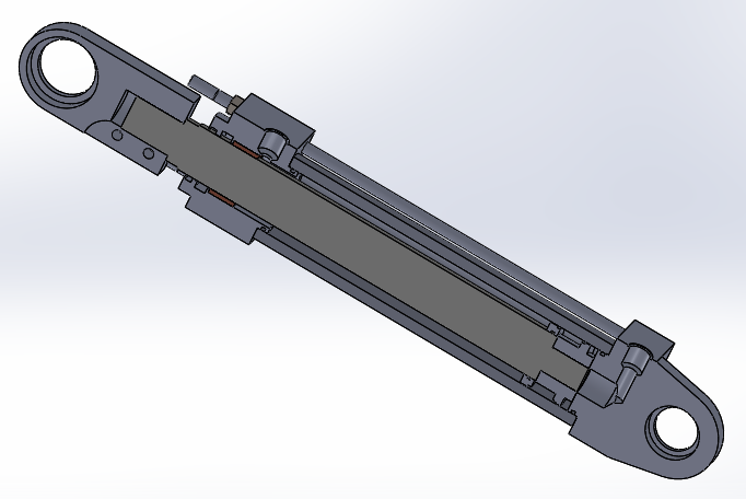 横拉杆液压缸（前后眼）63x45x240mm