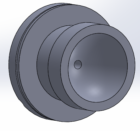 液压泵的板式和圆柱形活塞盖