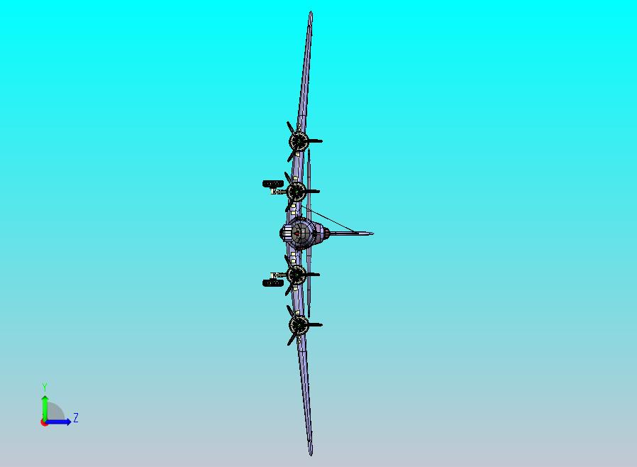 B-17同温层堡垒远程轰炸机