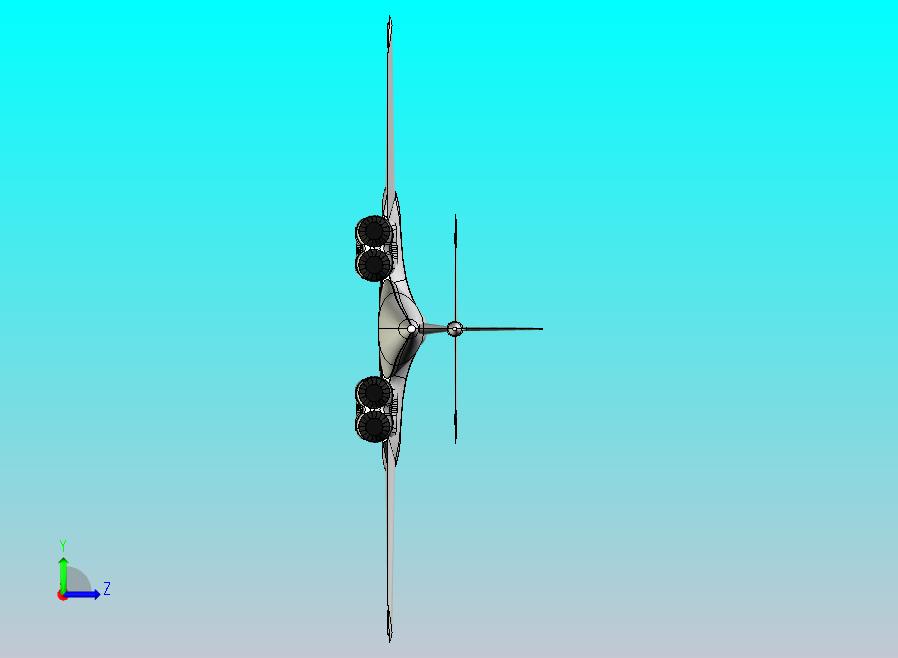 Tu-160逆火战略轰炸机CATIA V5 r21参数化模型