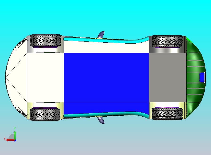 阿斯顿马丁跑车1比1比例CATIA V5 r21模型